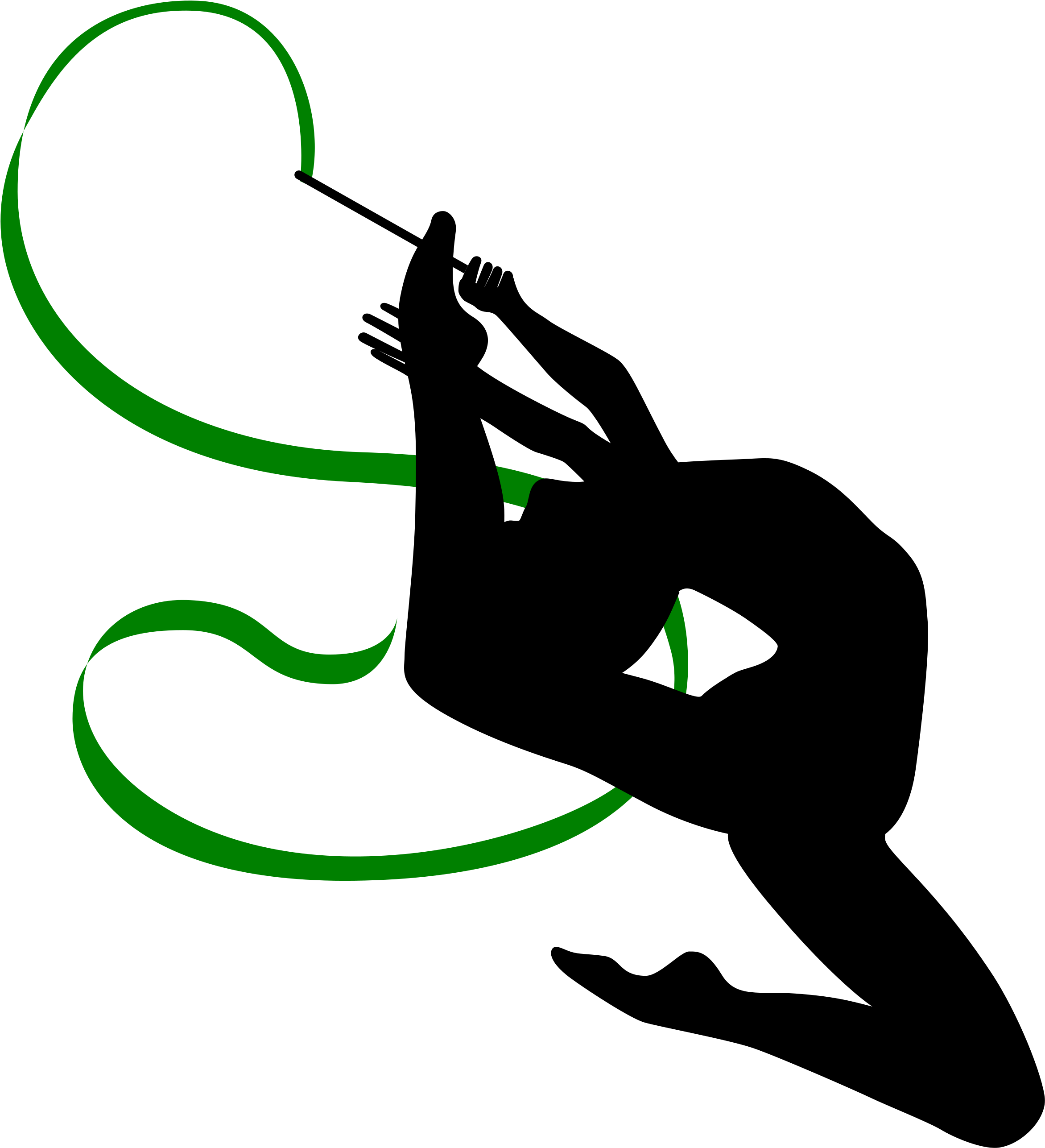 Gymnastics Clipart Photo - Rhythmic Gymnastics Clipart - Png Download (2400x2634), Png Download