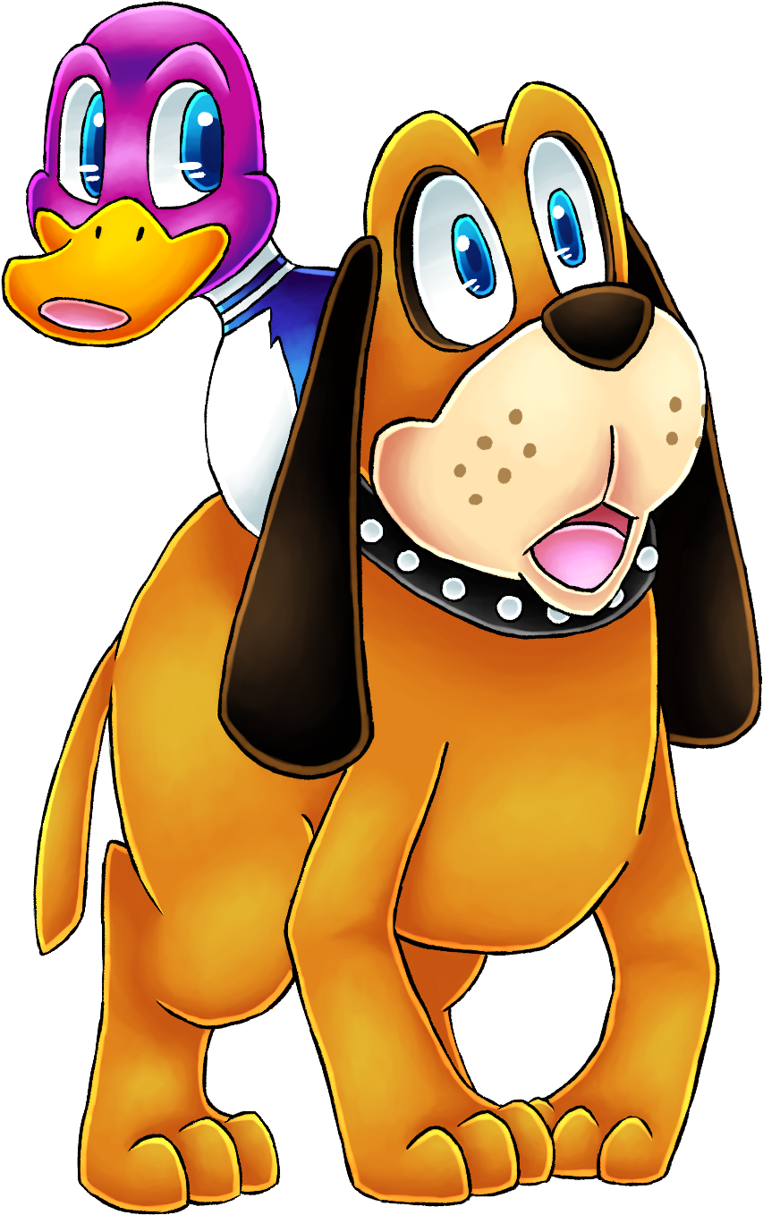 Duck Hunt - Duck Hunt Duck Fan Art Clipart (1055x1414), Png Download