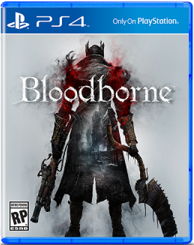 Bloodborne For Playstation - Bloodborne Japanese Box Art Clipart (650x489), Png Download