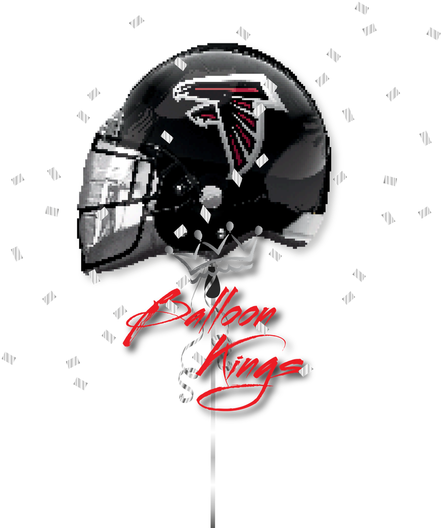 Falcons Helmet - American Football Clipart (1280x1280), Png Download