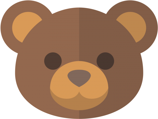 Nature Bear Emoji - Free Bear Clipart (866x650), Png Download