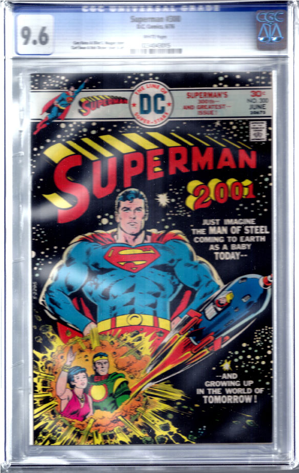 Superman Issue 300 Comic - Superman Comics 70's Clipart (927x927), Png Download