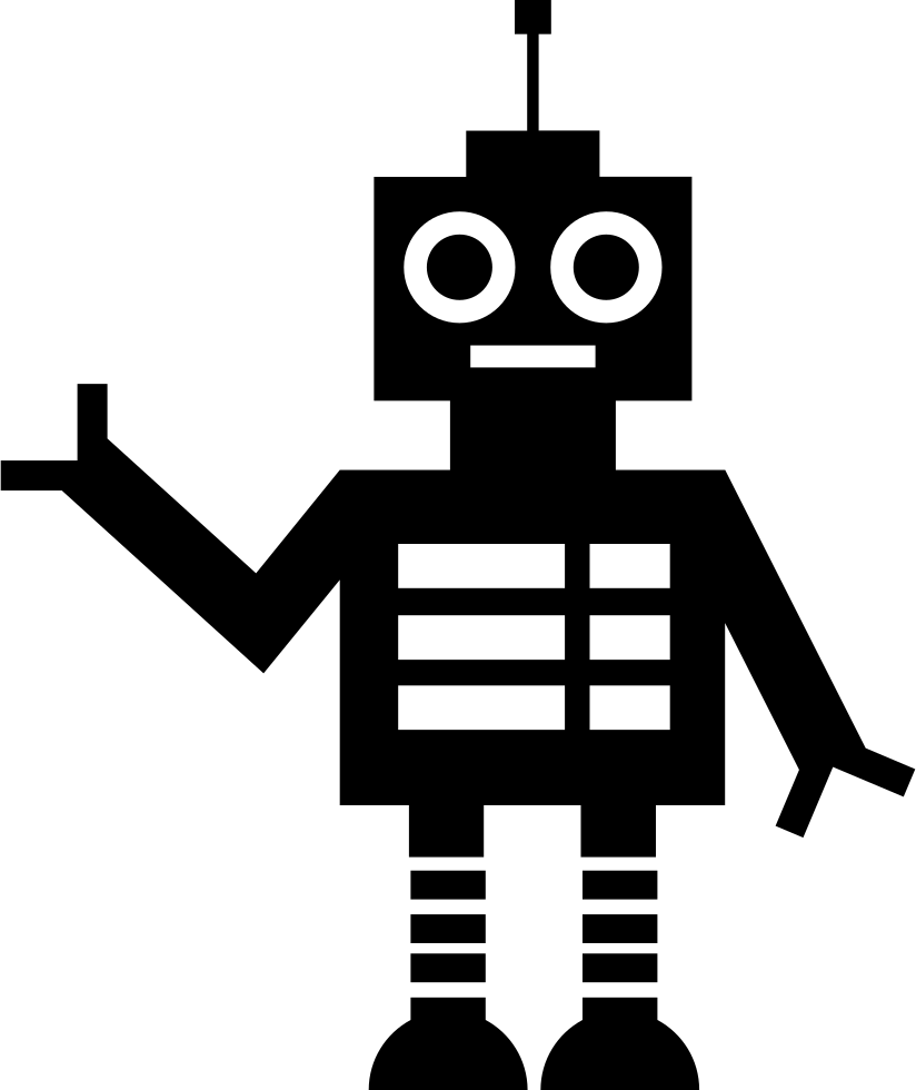 Png File - Robot Icon Free Clipart (824x980), Png Download