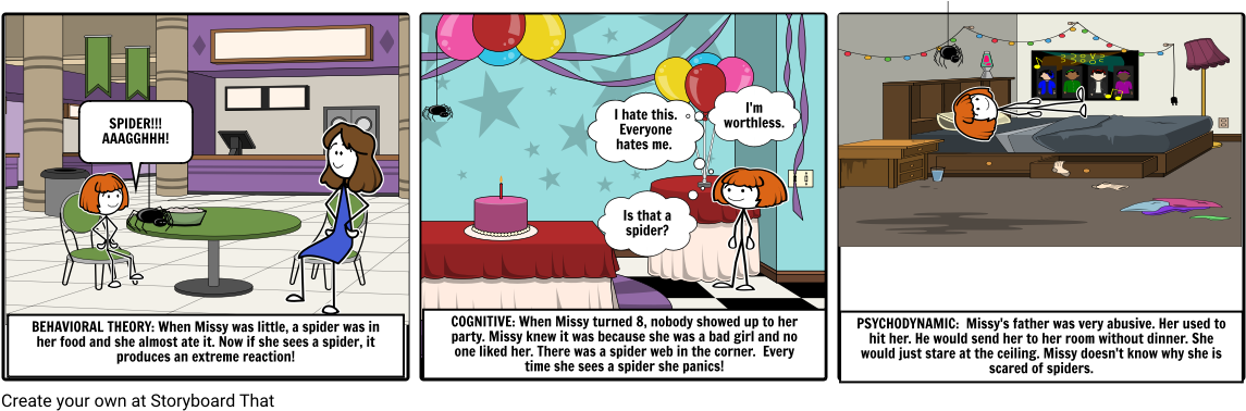 Phobias - Cartoon Clipart (1164x385), Png Download