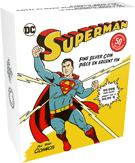 *all Star Comics - Superman: The Man Of Tomorrow Archives Clipart (570x570), Png Download