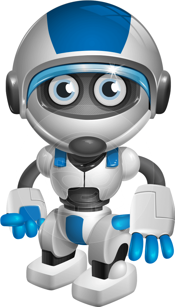 Robot - Iwiz Android Robo Clipart (1002x1060), Png Download