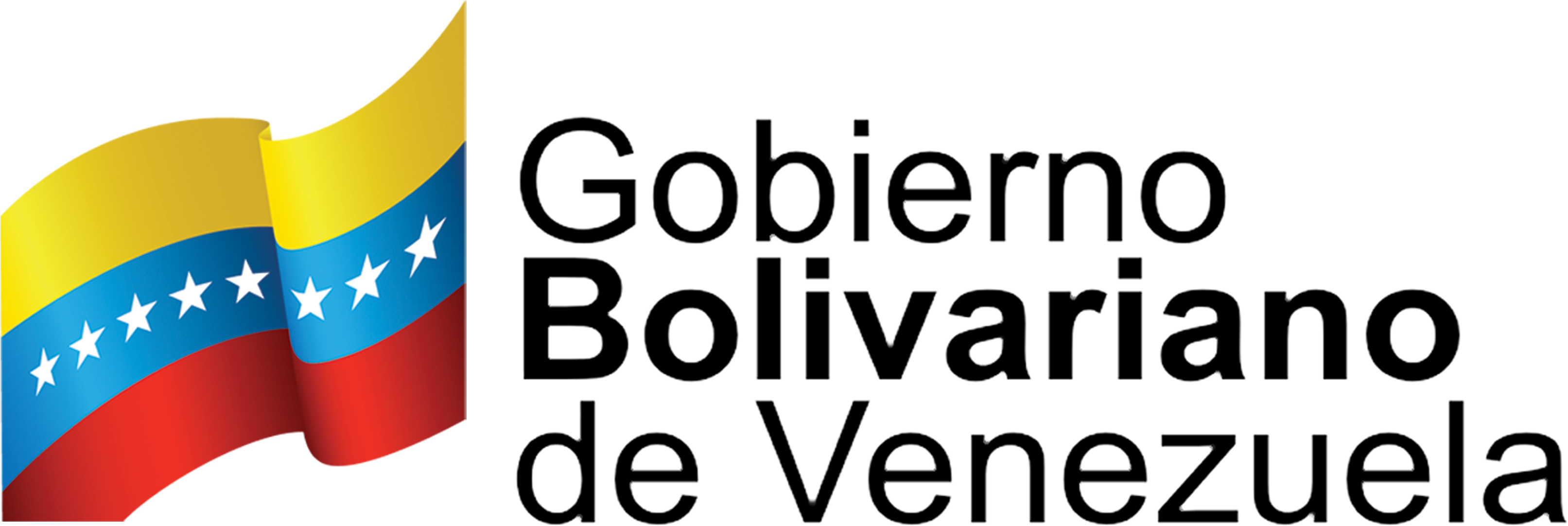 Gobierno De Venezuela Logo By Ms - Gobierno Bolivariano De Venezuela Clipart (3543x1172), Png Download