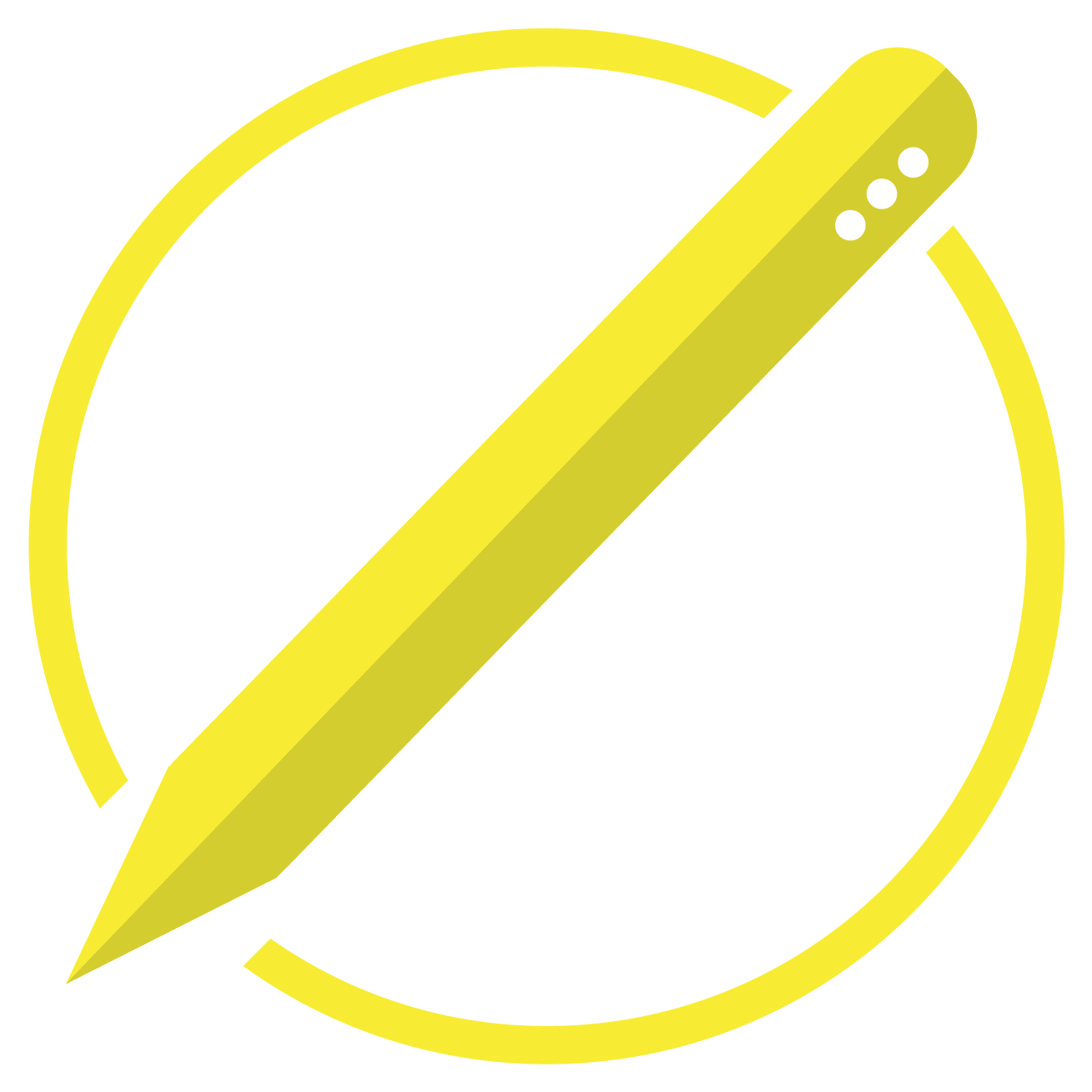 Educational Robot Pencil Icon - Circle Clipart (1500x1500), Png Download