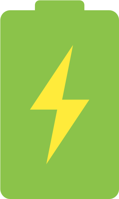 Icons8 Flat Charge Battery - Charging Battery Icon Clipart (768x768), Png Download