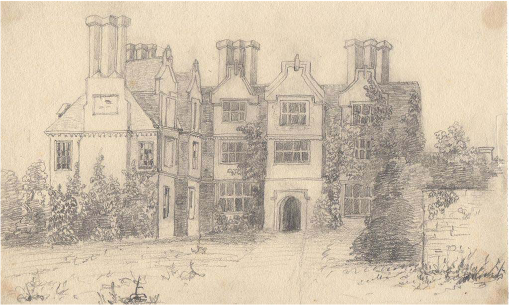 Old House Of Hollingbourne C - House Clipart (1023x1023), Png Download