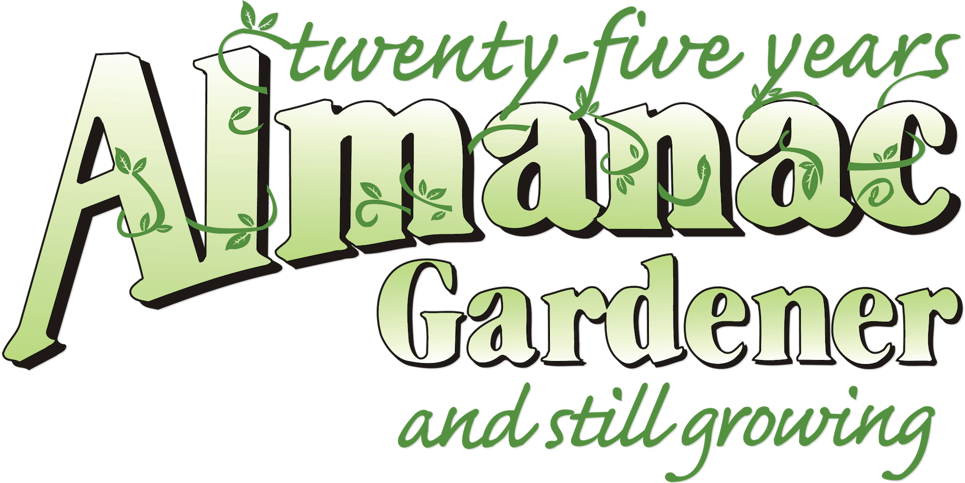 Almanac Gardner Logo - Calligraphy Clipart (1920x946), Png Download