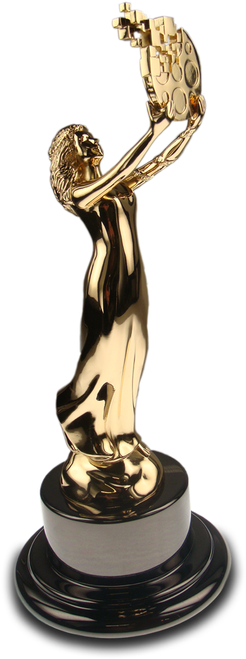 Award Transparent Background - Ava Digital Awards Clipart (610x1000), Png Download