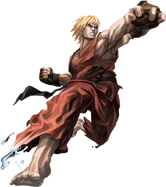 Street Fighter Png File - Street Fighter X Tekken Ken Clipart (584x650), Png Download