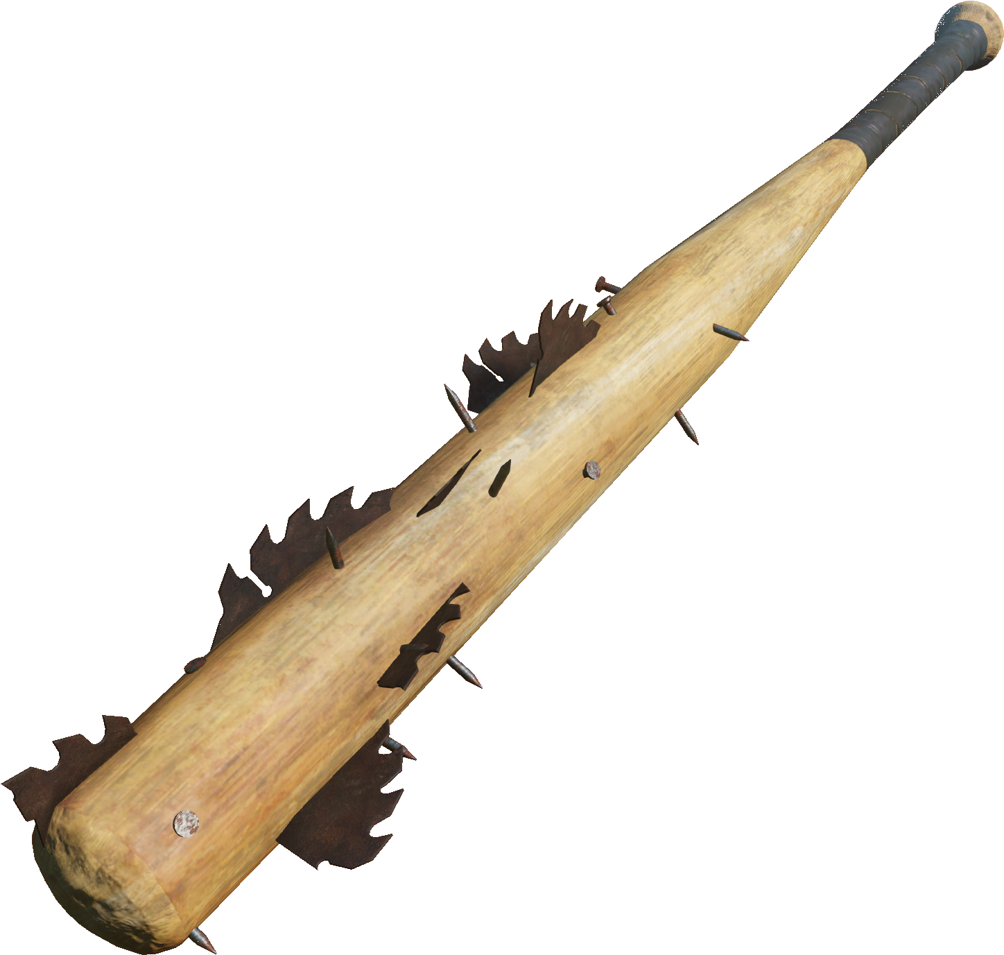 1539 X 1539 7 - Baseball Bat With Nails And Barbed Wire Clipart (1539x1539), Png Download