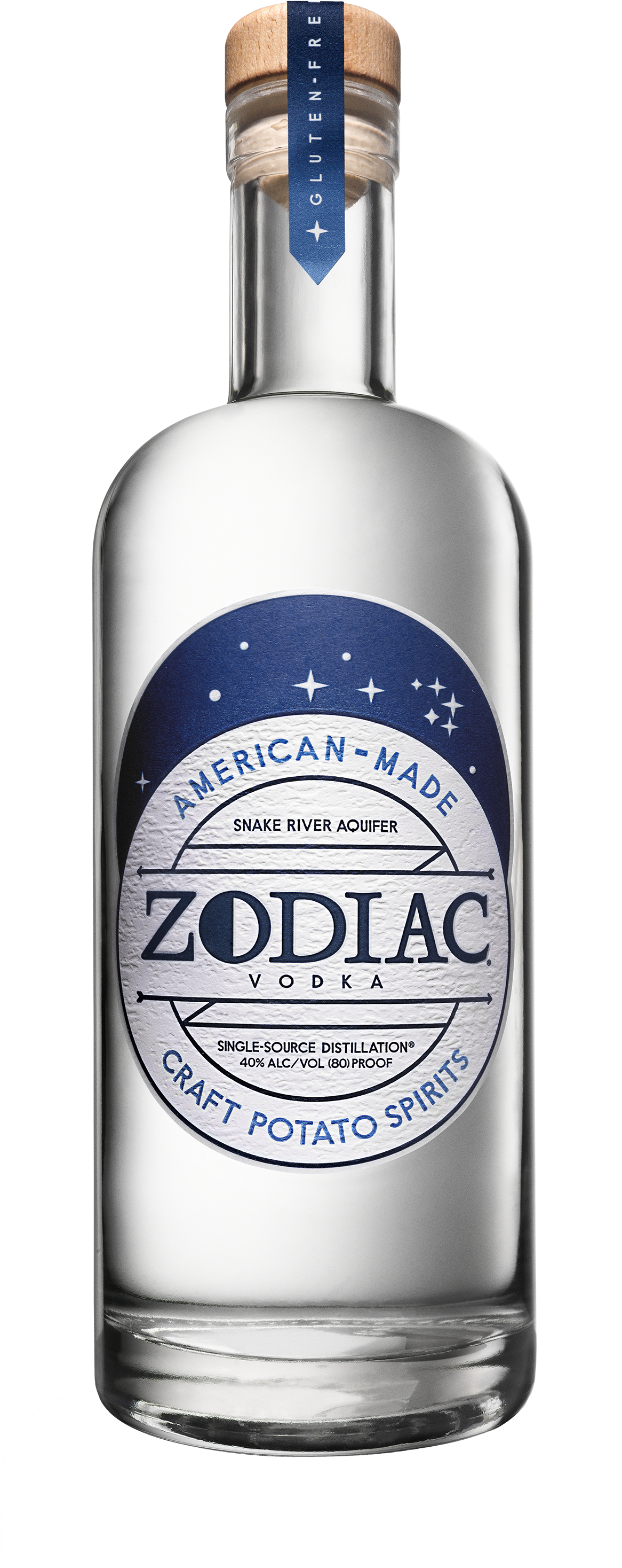 Zodiac Bottle Final Copy1 - Zodiac Vodka Clipart (1322x3165), Png Download
