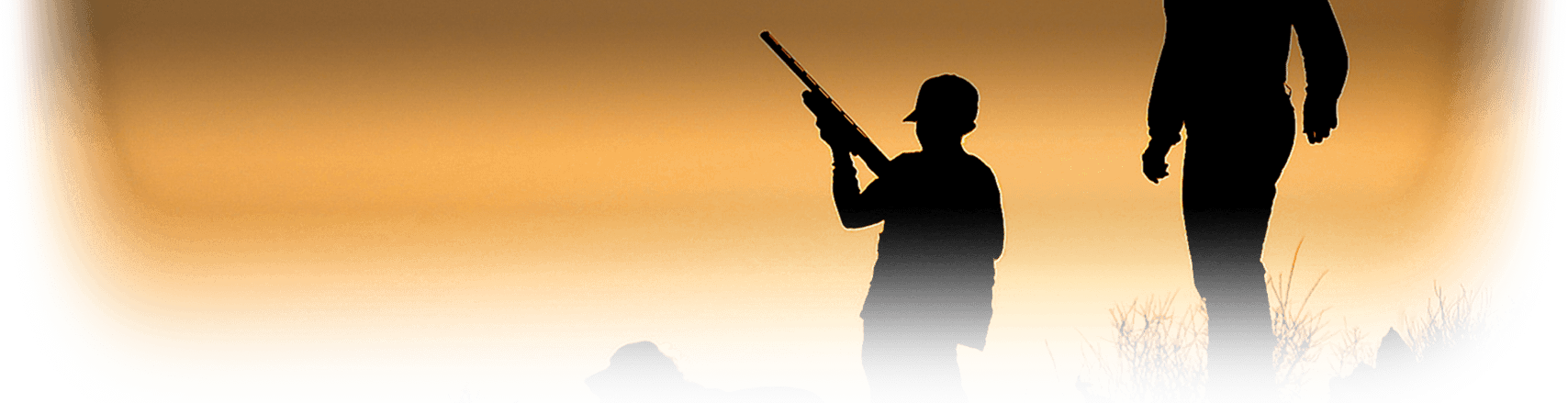 Hunt - Silhouette Clipart (1708x439), Png Download