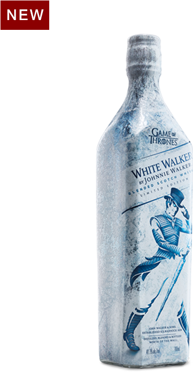 Img - Johnnie Walker White Walker 1 Litre Clipart (740x956), Png Download