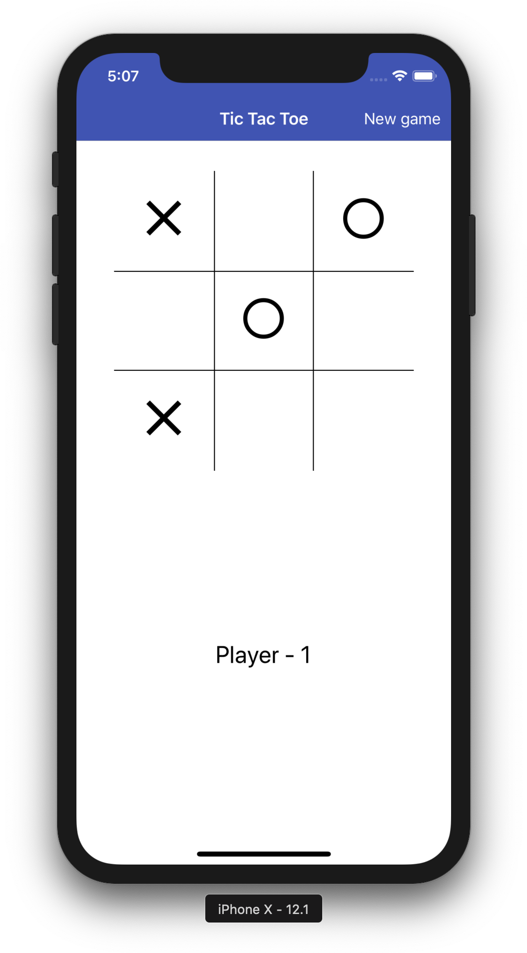 Last Year I Wrote A Tic Tac Toe Game Using React And - Mobile Phone Clipart (1090x1928), Png Download