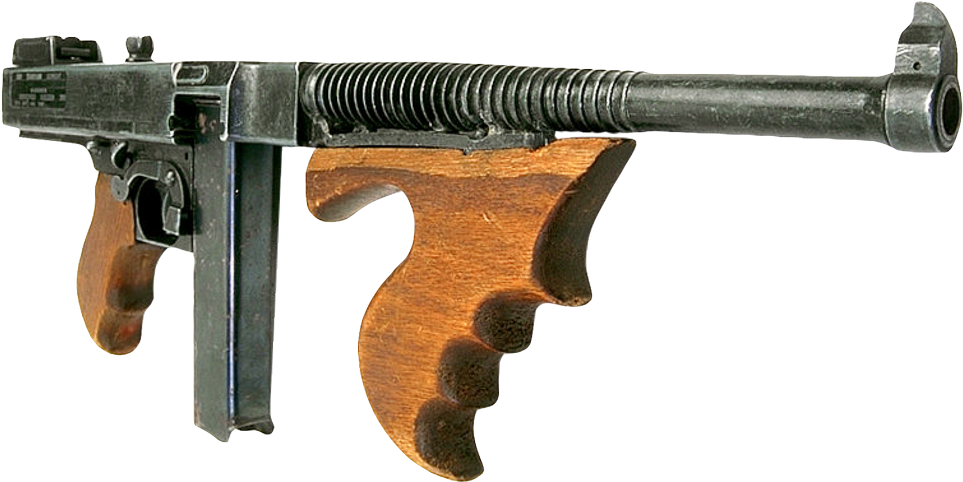 Machine Gun Png Transparent Image - Trigger Clipart (1090x707), Png Download