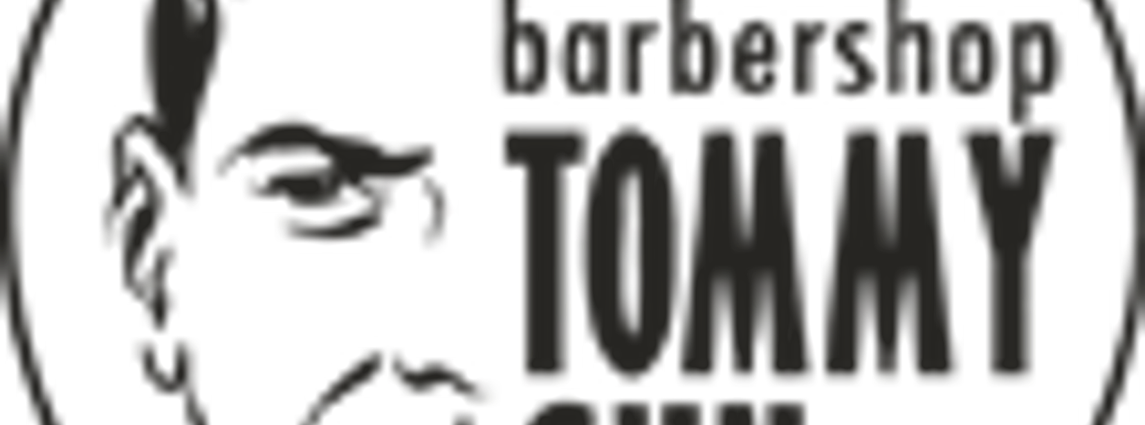 Tommy Gun Barbershop - Tommy Gun Burbershop Logo Clipart (1655x615), Png Download