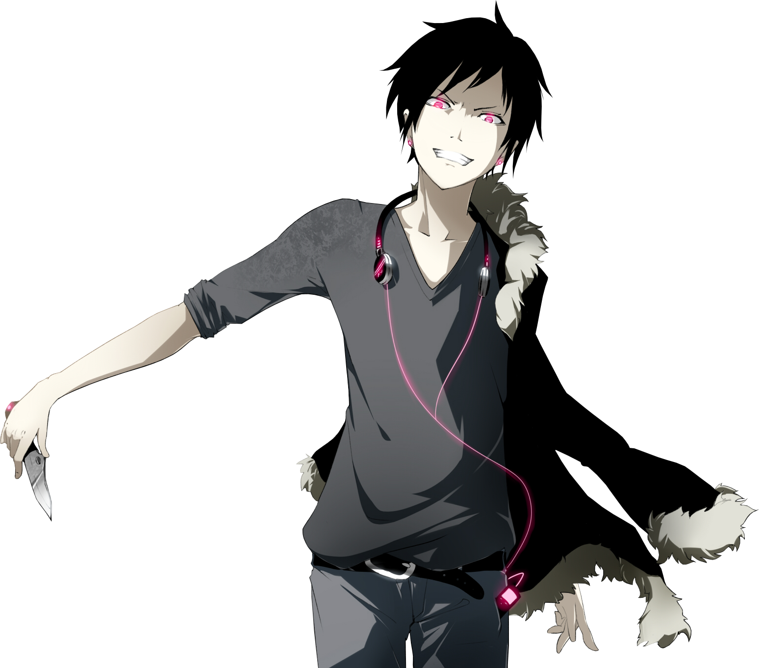 Manga Garçon Png - Izaya Orihara Render Clipart (1548x1362), Png Download