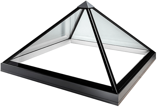 Minimalistic Design - Roof Light Pyramid Clipart (555x555), Png Download
