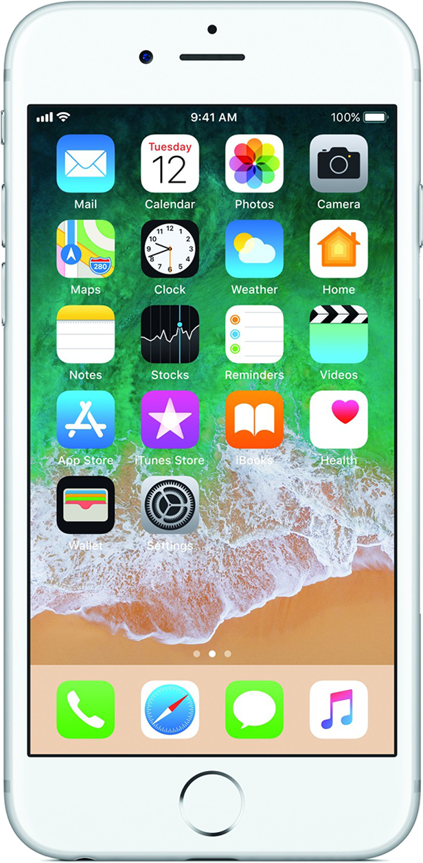 Iphone Png - Iphone 6s Rose Gold Clipart (687x1300), Png Download