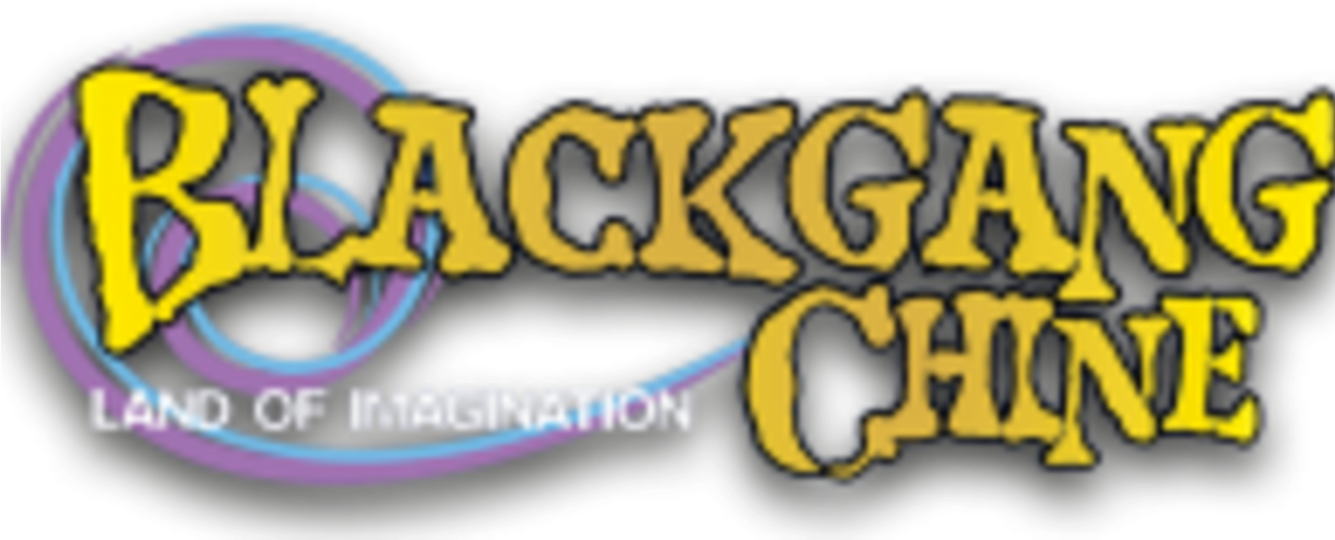 Blackgang Logo E1481633666964 - Blackgang Chine Clipart (1940x800), Png Download