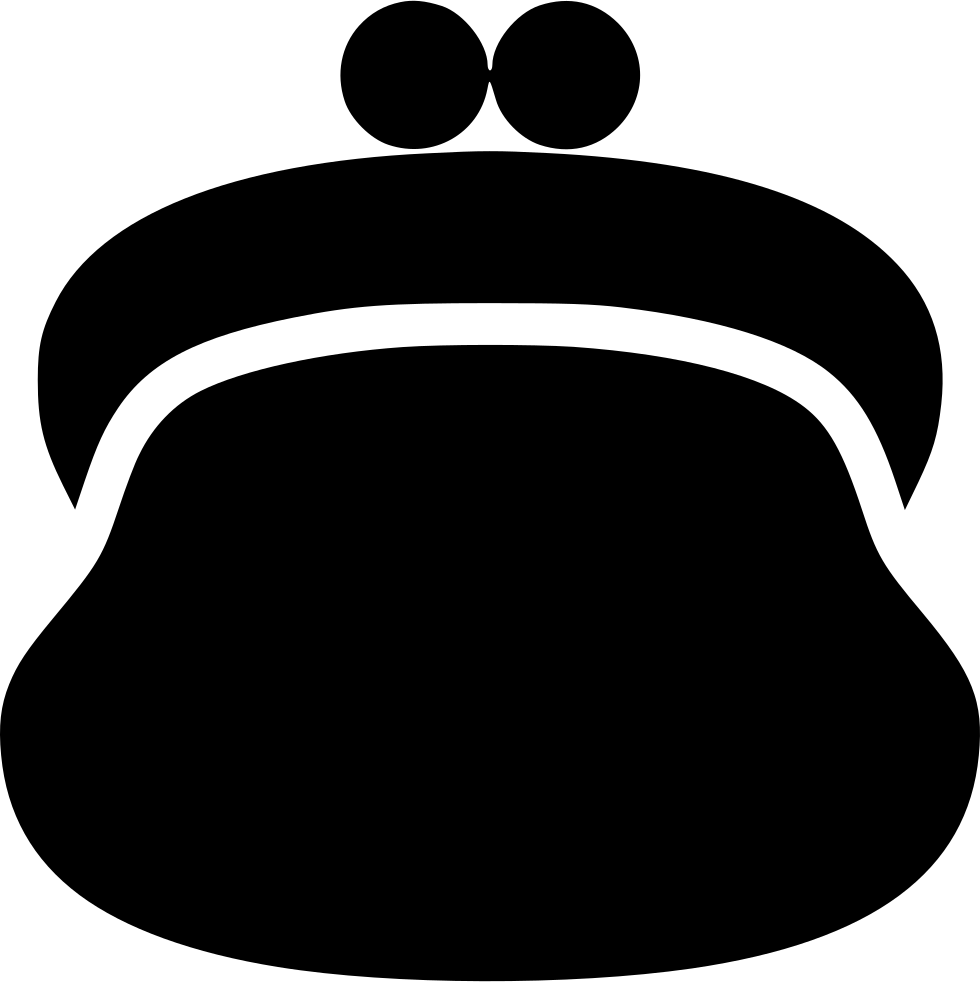 Png File Svg - Purse Money Icon Clipart (980x982), Png Download