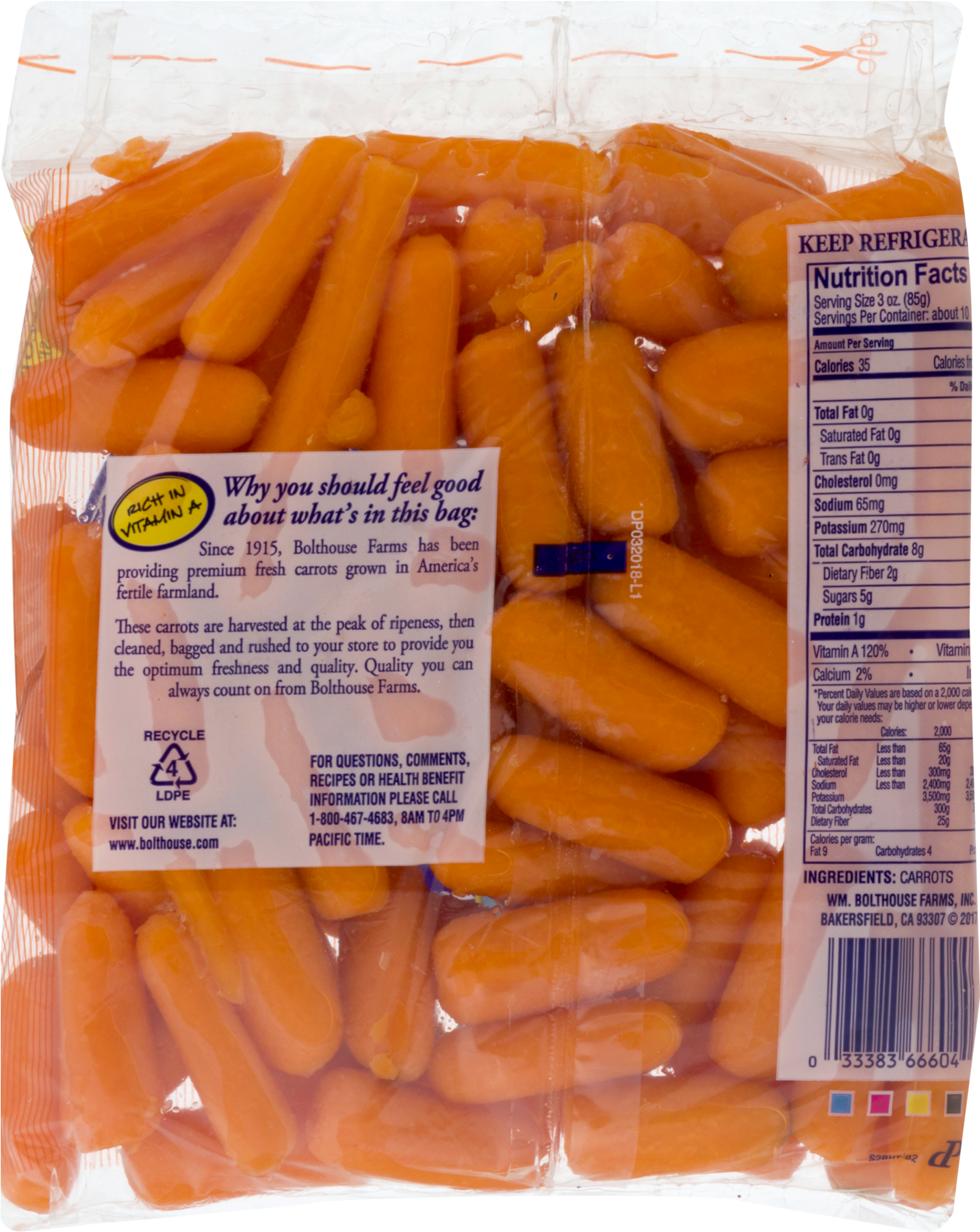 Baby Carrots Nutrition Clipart (1800x1800), Png Download