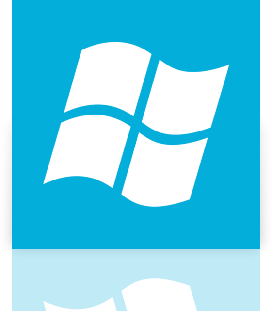 Mirror, Windows Icon - Mobile Operating System Window Phone Clipart (640x640), Png Download