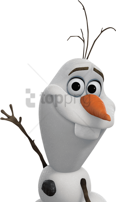 Free Png Download Frozen Giant Vinyl Wall Decal Set - Olaf Frozen Clipart (480x832), Png Download