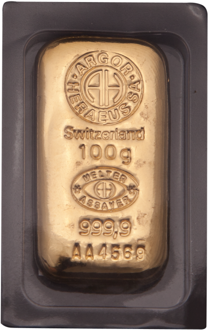 100g Gold Bullion Bar - Carving Clipart (601x768), Png Download