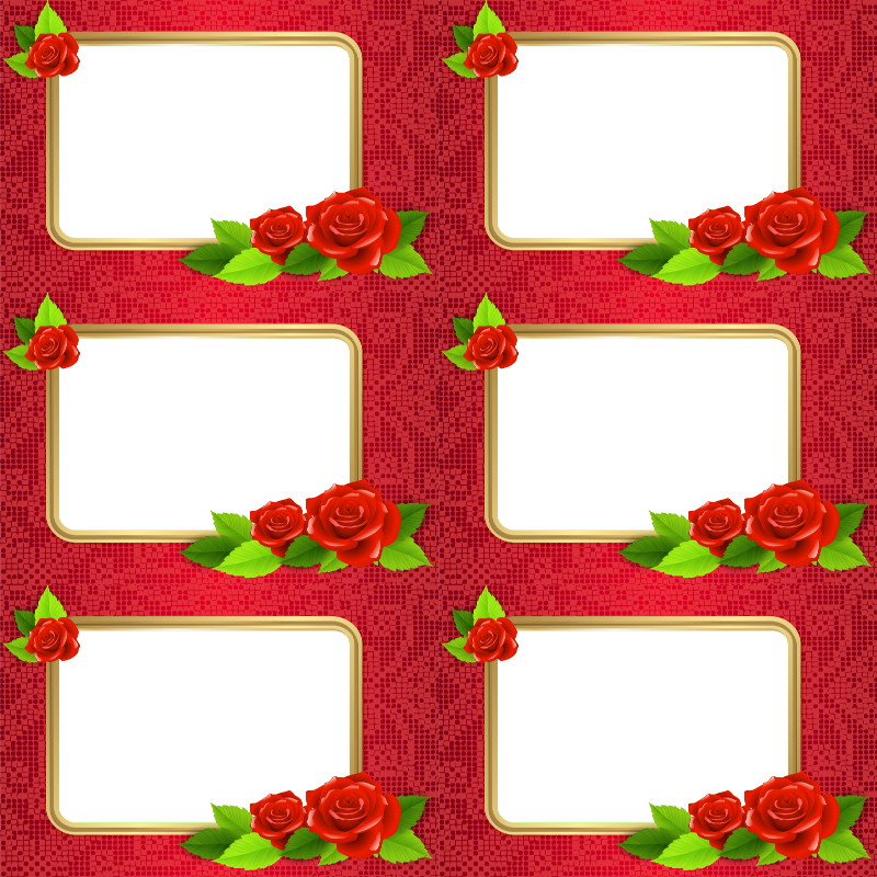 Moldura Diversas Png - Moldura Para Varias Fotos Love Png Clipart (800x800), Png Download