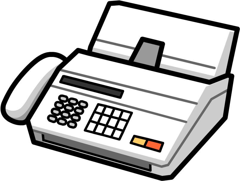Fax Machine Clipart (880x880), Png Download