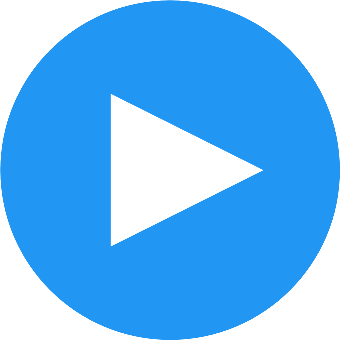 Twitter Video Play Button Clipart (1600x1600), Png Download