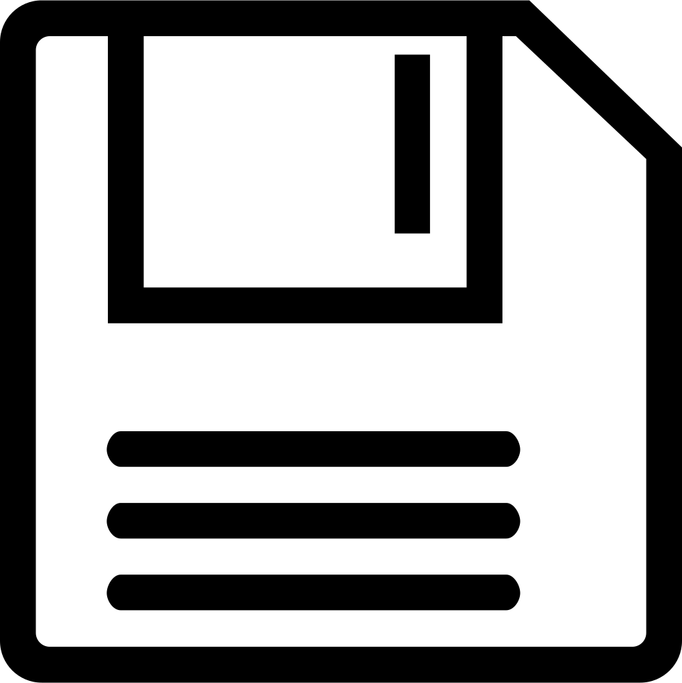 Download Png File Svg - Save Icon In Png Clipart Png Download - PikPng