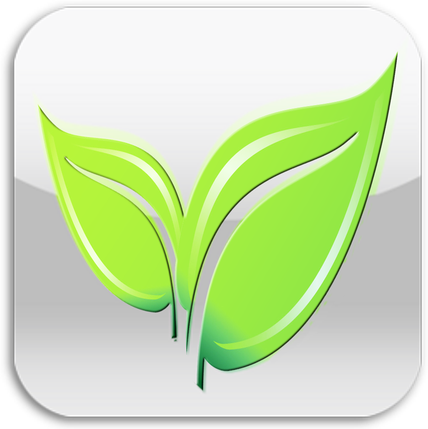 Images For Green Leaf Icon Png - Illustration Clipart (900x900), Png Download