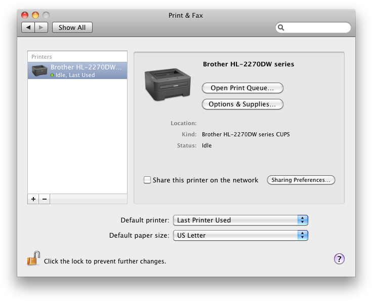 10 6 Snow Leopard System Preferences Print And Fax - Mac Network Preferences Diagnostic Clipart (748x607), Png Download