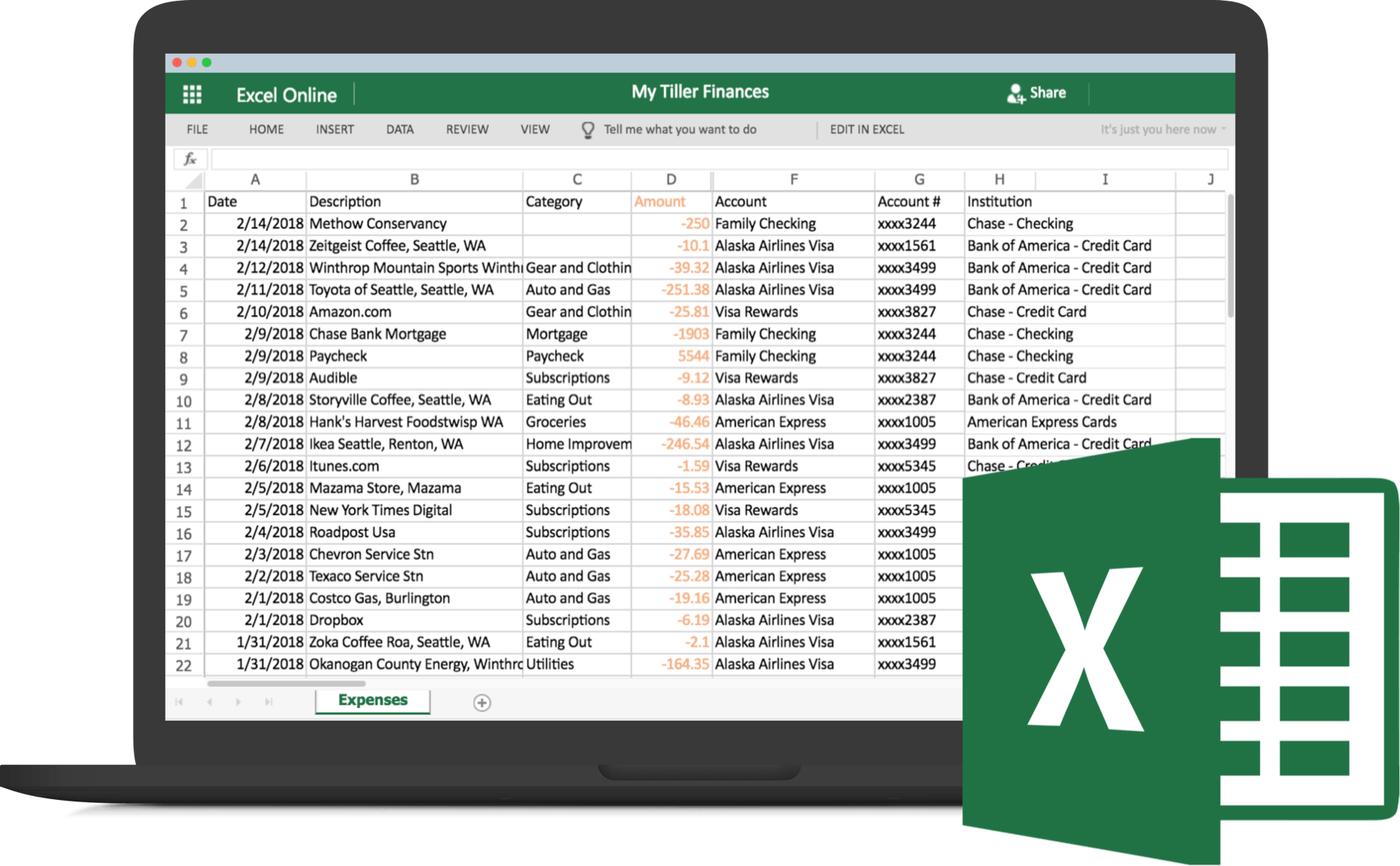 Tiller For Excel Early Access - Mobile Device Clipart (1801x1114), Png Download