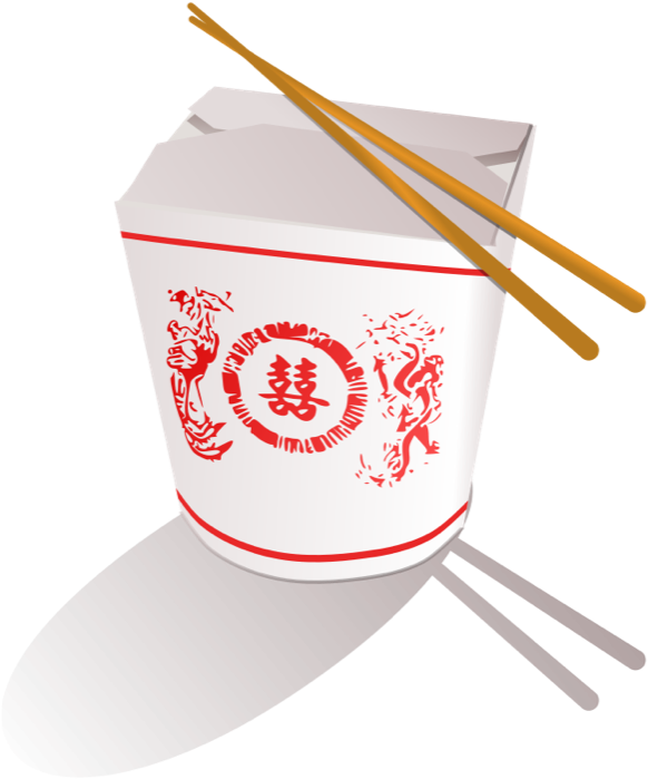 Clipart Chinese Food Clipart Chinese Food Asian Food - Chinese Food Clipart - Png Download (627x700), Png Download