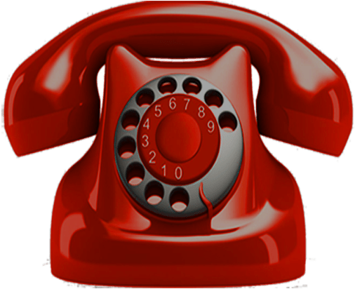 Red Telephone No Background Transparent Image - Red Telephone Transparent Png Clipart (649x576), Png Download