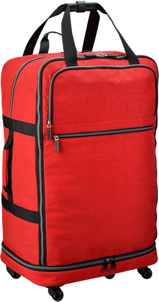 Travel Bag Transparent Background Clipart (690x1104), Png Download