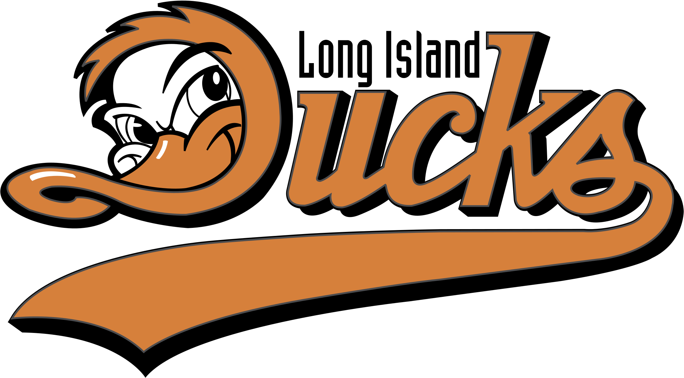 Long Island Ducks Logo Png Transparent Clipart (2400x2400), Png Download