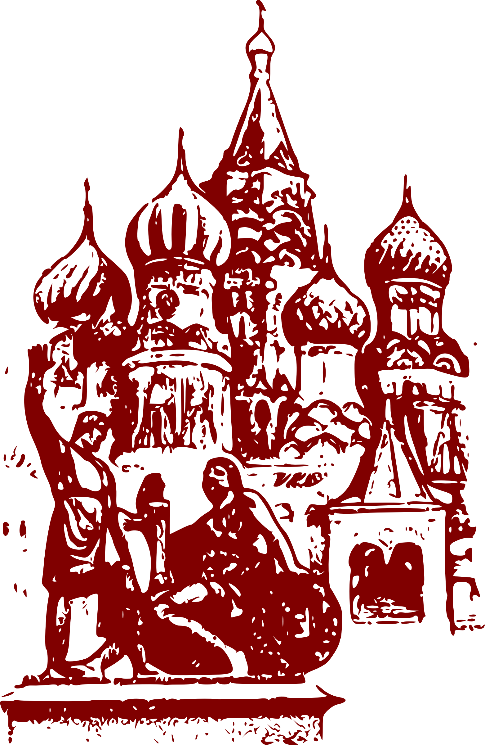 Hd Image Russia - St Basil's Cathedral Png Clipart (1564x2400), Png Download
