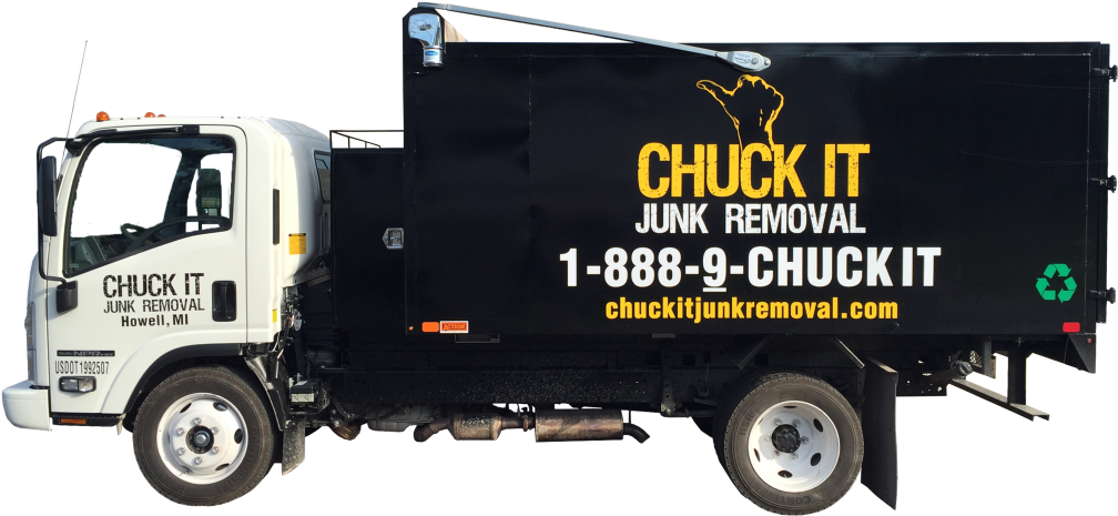 Angie's List Award Chuck It Junk Removal Dumpster Rental - Commercial Vehicle Clipart (1024x768), Png Download