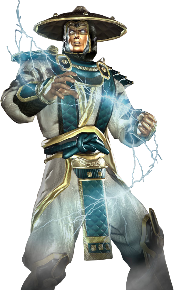 User Posted Image - Mortal Kombat Deadly Alliance Raiden Clipart (608x982), Png Download
