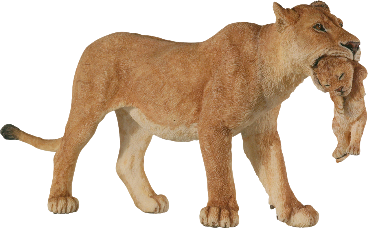 Schleich Lioness Clipart (1272x789), Png Download
