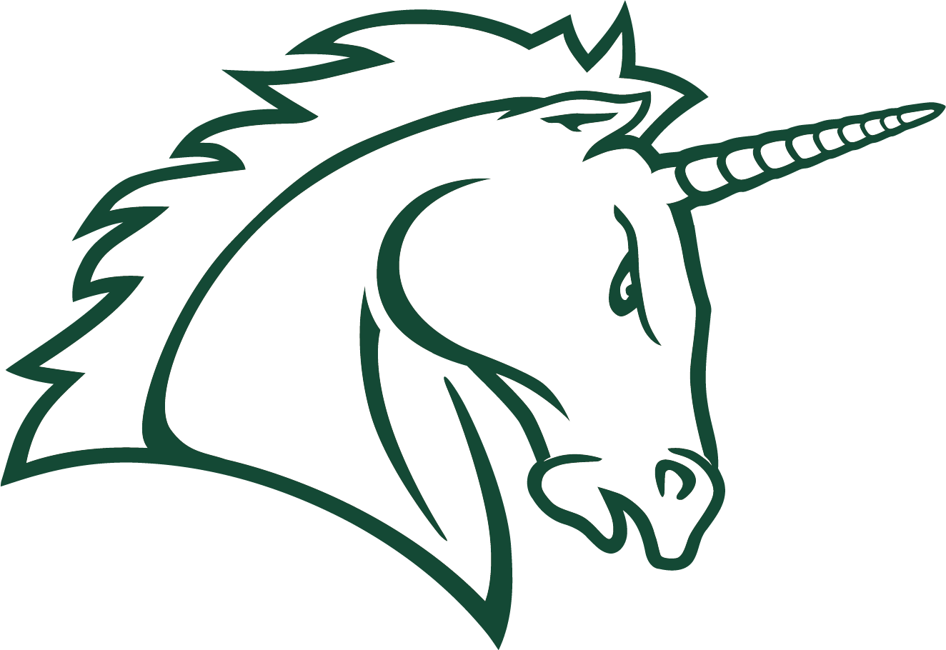 Schwäbisch Hall Unicorns Logo Clipart (1324x910), Png Download