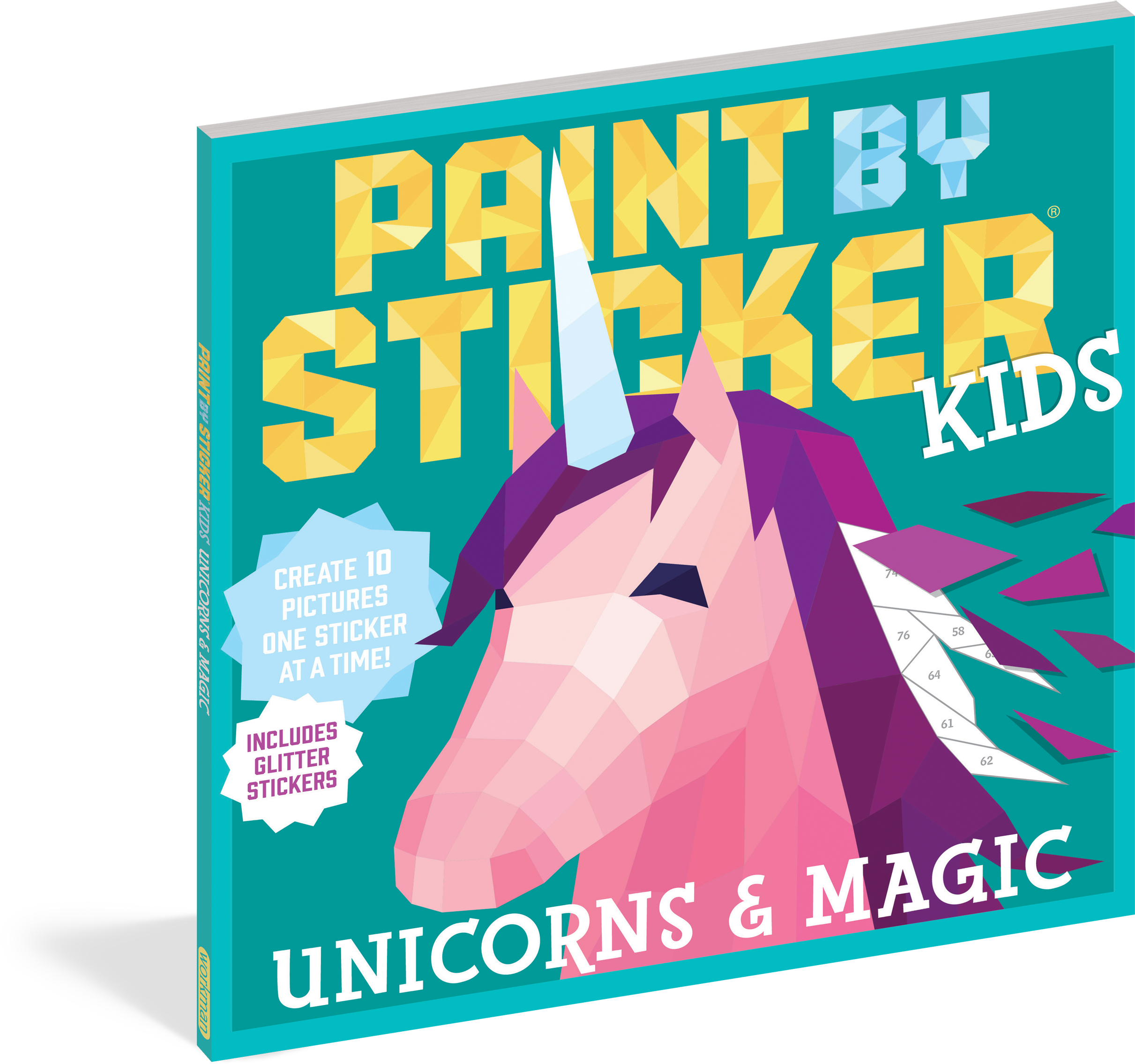 Paint By Sticker Kids - Poster Clipart (2550x2400), Png Download